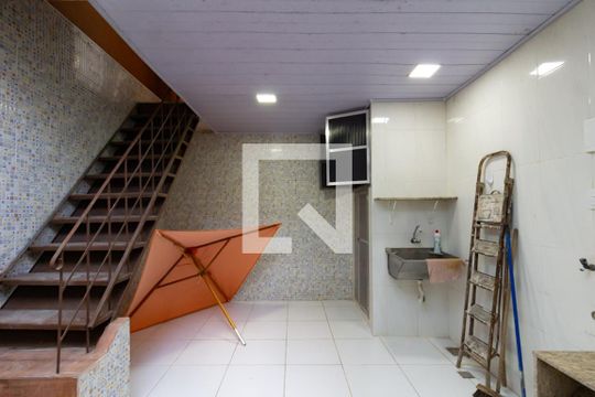 Área de serviço de casa de condomínio à venda com 3 quartos, 84m² em Jardim Botânico, Rio de Janeiro