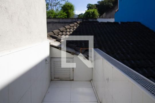 Varanda do quarto 3 de casa de condomínio à venda com 3 quartos, 84m² em Jardim Botânico, Rio de Janeiro
