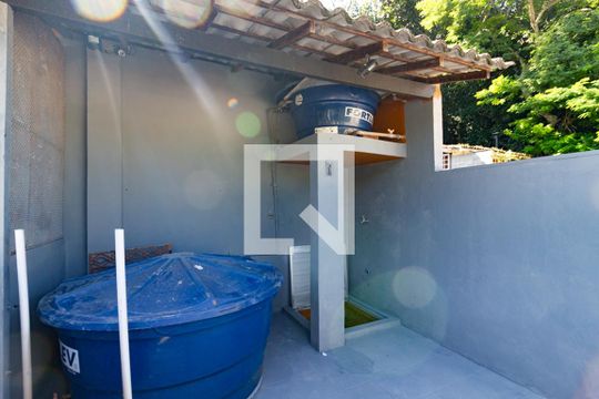 Detalhe do terraço de casa de condomínio à venda com 3 quartos, 84m² em Jardim Botânico, Rio de Janeiro