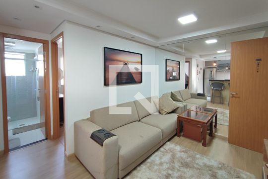 Sala de apartamento para alugar com 2 quartos, 47m² em Jardim Anton Von Zuben, Campinas