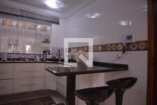 Cozinha de casa à venda com 3 quartos, 205m² em Vila Alpina, Santo André