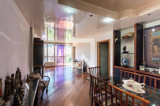 Sala de apartamento à venda com 3 quartos, 116m² em Grajaú, Rio de Janeiro
