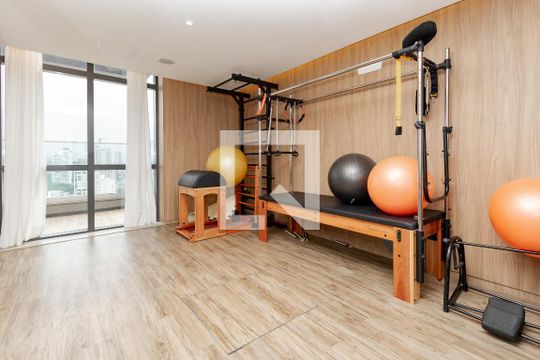 Área comum de kitnet/studio à venda com 1 quarto, 37m² em Jardim das Acacias, São Paulo