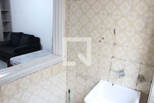 Área de Serviço de apartamento para alugar com 1 quarto, 30m² em Itararé, São Vicente