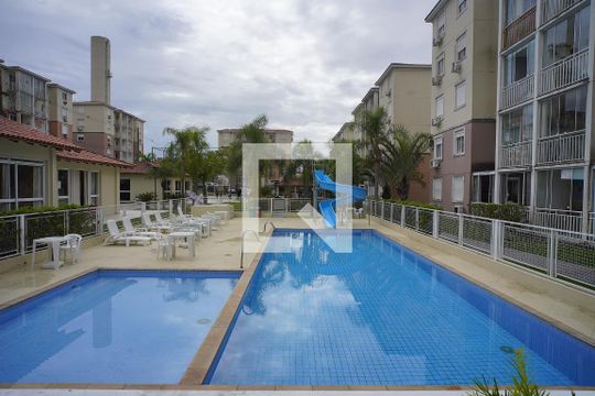 Área comum - Piscina de apartamento à venda com 3 quartos, 67m² em Morro Santana, Porto Alegre