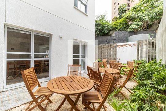 Área comum de apartamento à venda com 1 quarto, 25m² em Vila Buarque, São Paulo