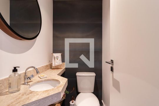 Lavabo de apartamento à venda com 3 quartos, 109m² em Vila Olímpia, São Paulo