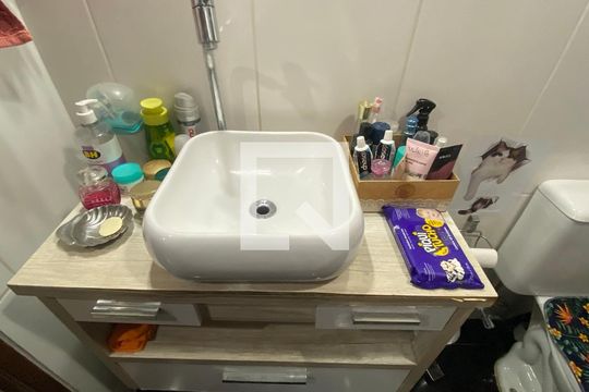 Banheiro Social de apartamento à venda com 3 quartos, 150m² em Salgado Filho, Belo Horizonte