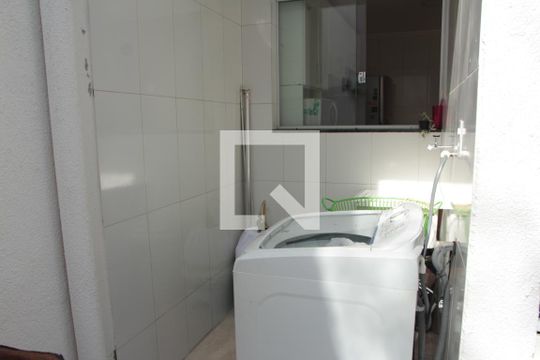 Área de Serviço de casa à venda com 3 quartos, 117m² em São João Batista, Belo Horizonte