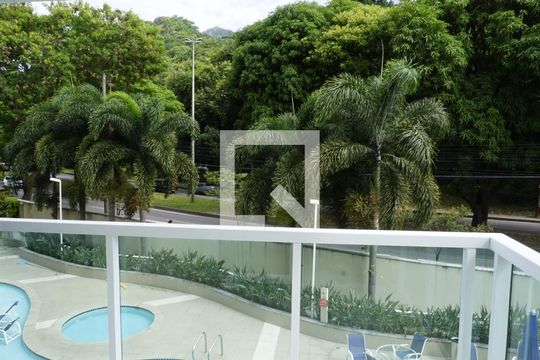 Varanda Sala de apartamento à venda com 2 quartos, 67m² em Jacarepaguá, Rio de Janeiro