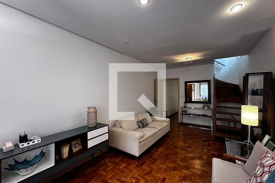 Sala de casa para alugar com 2 quartos, 110m² em Granja Julieta, São Paulo