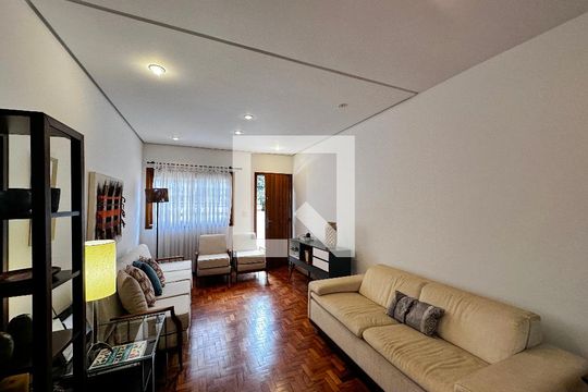 Sala de casa para alugar com 2 quartos, 110m² em Granja Julieta, São Paulo