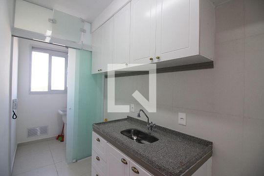 Cozinha de apartamento à venda com 2 quartos, 50m² em Rudge Ramos, São Bernardo do Campo