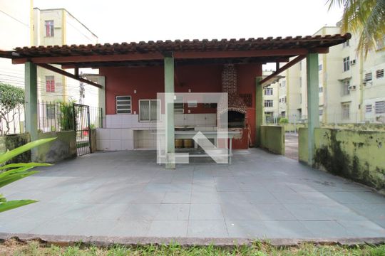 Área comum - Churrasqueira de apartamento à venda com 1 quarto, 45m² em Parada de Lucas, Rio de Janeiro