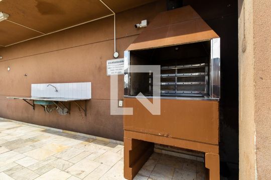 Área comum - Churrasqueira de apartamento para alugar com 1 quarto, 33m² em Vila Buarque, São Paulo