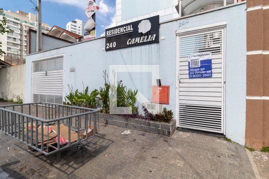 Fachada com a Plaquinha Instalada de apartamento à venda com 1 quarto, 39m² em Vila Matilde, São Paulo