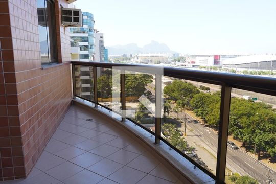 Varanda - Sala de apartamento para alugar com 2 quartos, 70m² em Barra da Tijuca, Rio de Janeiro