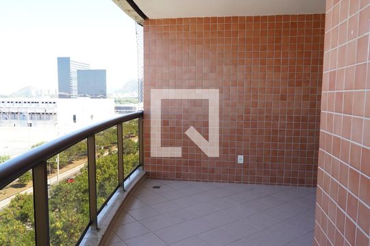 Varanda - Sala de apartamento para alugar com 2 quartos, 70m² em Barra da Tijuca, Rio de Janeiro