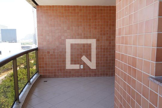 Varanda - Sala de apartamento para alugar com 2 quartos, 70m² em Barra da Tijuca, Rio de Janeiro