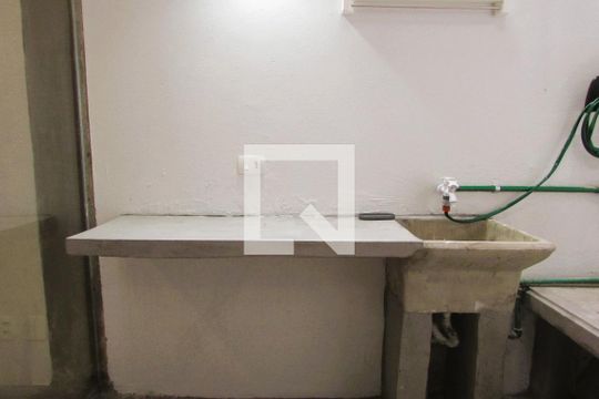 Área de Serviço com quintal de apartamento à venda com 1 quarto, 34m² em Vila Indiana, São Paulo