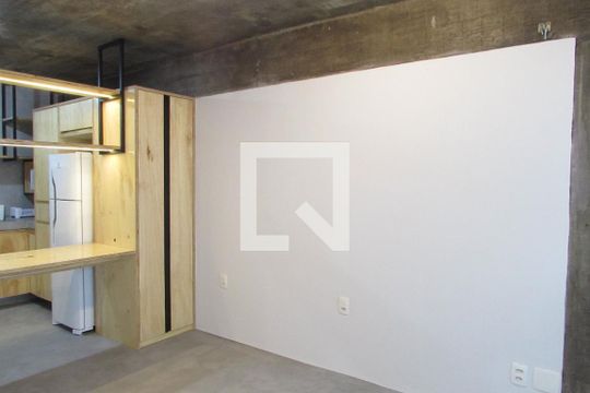 Dormitório de apartamento à venda com 1 quarto, 34m² em Vila Indiana, São Paulo