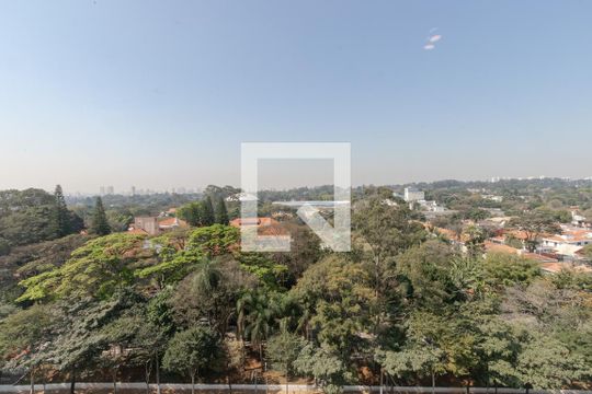 Vista da Varanda de kitnet/studio à venda com 1 quarto, 28m² em Santo Amaro, São Paulo