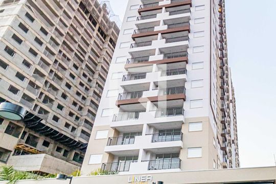 Fachada do bloco de apartamento para alugar com 1 quarto, 31m² em Vila Sônia, São Paulo
