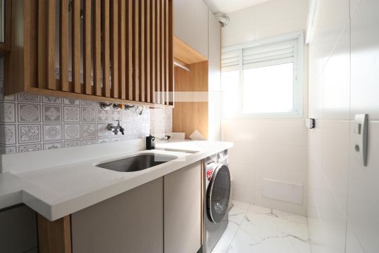 Área de Serviço de apartamento para alugar com 2 quartos, 80m² em Água Branca, São Paulo