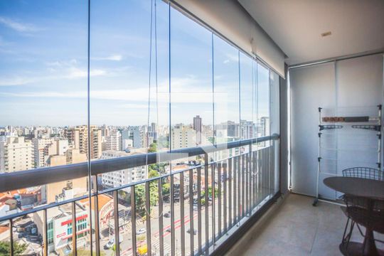 Varanda / Área de Serviço de kitnet/studio à venda com 1 quarto, 35m² em Saúde, São Paulo