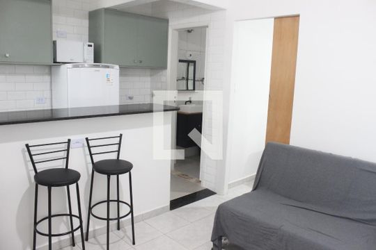 Apartamento para alugar com 1 quarto, 26m² em Centro, São Vicente