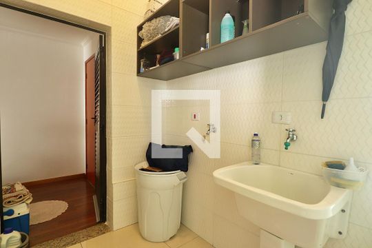 Área de Serviço de apartamento à venda com 3 quartos, 163m² em Campestre, Santo André