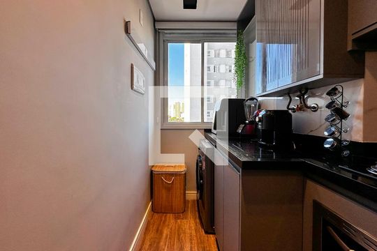 Área de Serviço de apartamento para alugar com 2 quartos, 43m² em Santo Amaro, São Paulo