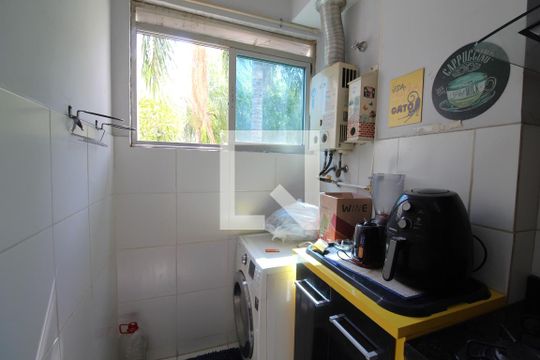 Área de serviço de apartamento para alugar com 2 quartos, 55m² em Jacarepaguá, Rio de Janeiro