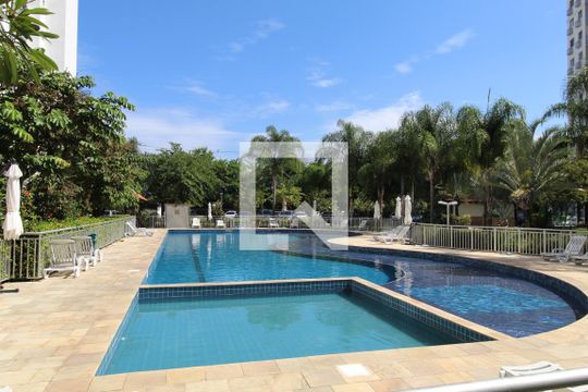 Área comum - Piscina de apartamento para alugar com 2 quartos, 55m² em Jacarepaguá, Rio de Janeiro