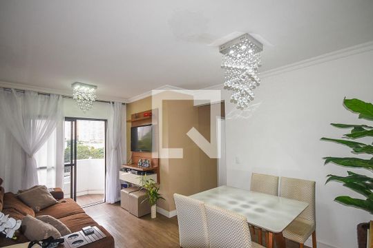 Sala de apartamento à venda com 3 quartos, 75m² em Vila Andrade, São Paulo
