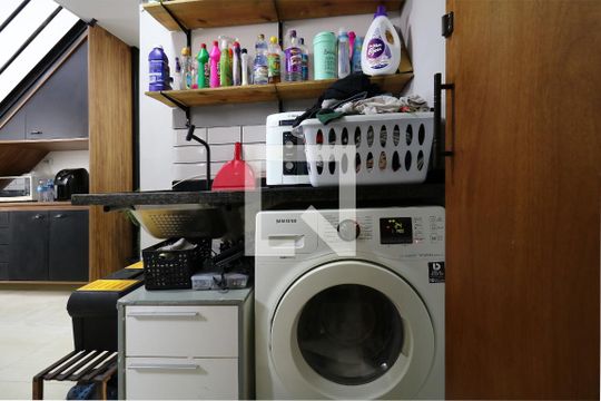 Área de Serviço de apartamento à venda com 2 quartos, 120m² em Santa Terezinha, Santo André
