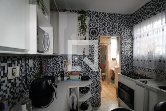 Cozinha de apartamento à venda com 3 quartos, 58m² em Pechincha, Rio de Janeiro
