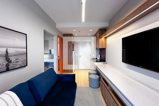 Apartamento para alugar com 1 quarto, 30m² em Santo Amaro, São Paulo