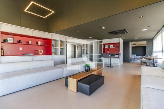 Área comum - Espaço Gourmet de kitnet/studio à venda com 1 quarto, 34m² em Cerqueira César, São Paulo