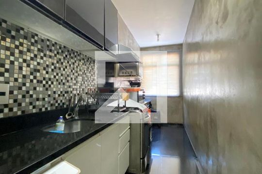 Cozinha de apartamento à venda com 2 quartos, 62m² em Riachuelo, Rio de Janeiro