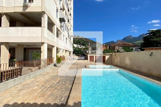 Área comum - Piscina de apartamento à venda com 2 quartos, 62m² em Riachuelo, Rio de Janeiro
