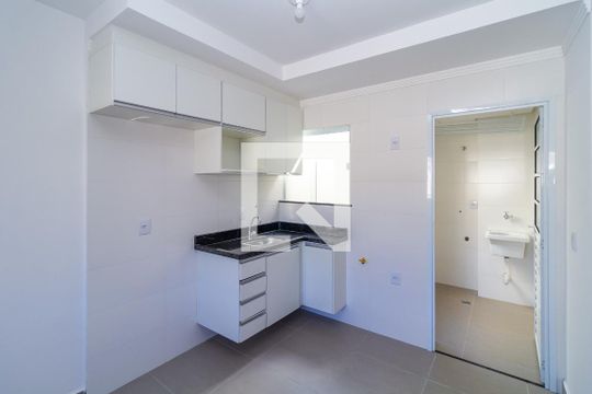 Cozinha de apartamento para alugar com 2 quartos, 37m² em Vila Ivone, São Paulo