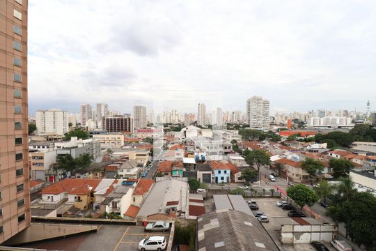Vista da Suíte de apartamento à venda com 2 quartos, 56m² em Barra Funda, São Paulo