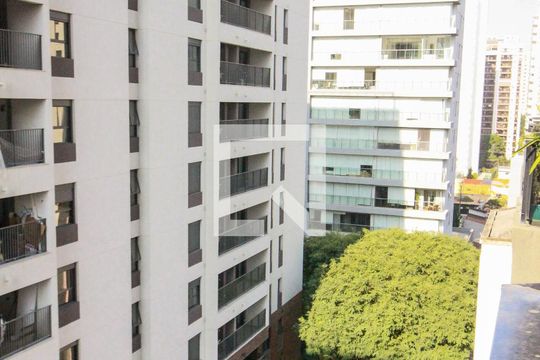 Varanda de apartamento para alugar com 1 quarto, 58m² em Moema, São Paulo