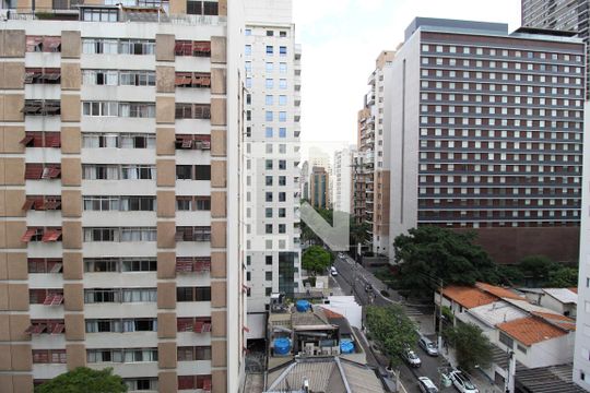 Vista do Quarto 1 de apartamento para alugar com 3 quartos, 115m² em Itaim Bibi, São Paulo