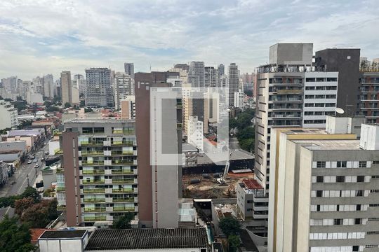 Vista do quarto de apartamento para alugar com 1 quarto, 20m² em Perdizes, São Paulo