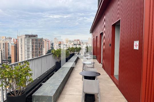 Área comum de apartamento para alugar com 1 quarto, 20m² em Perdizes, São Paulo