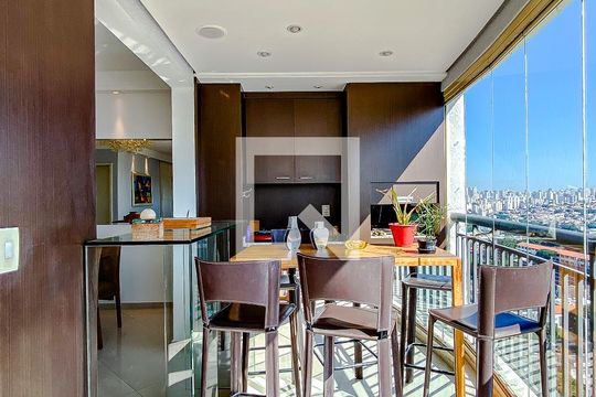 Varanda da Sala de apartamento para alugar com 4 quartos, 138m² em Ipiranga, São Paulo
