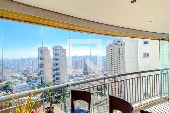 Varanda da Sala de apartamento para alugar com 4 quartos, 138m² em Ipiranga, São Paulo
