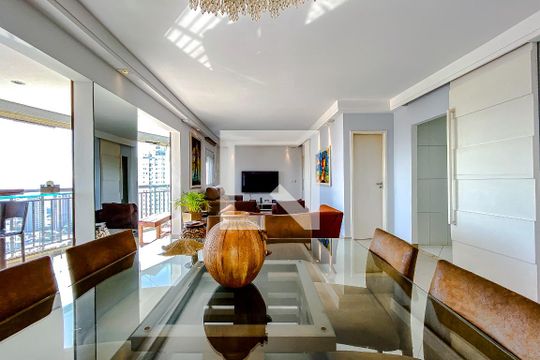 Sala de apartamento para alugar com 4 quartos, 138m² em Ipiranga, São Paulo